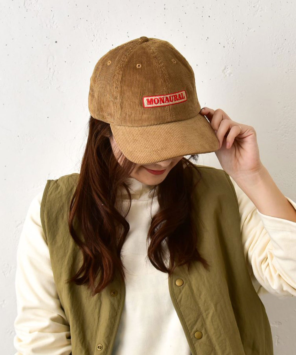 ALL HOURS｜CORDUROY CAP MONAURAL [[AH607-1014]][C]