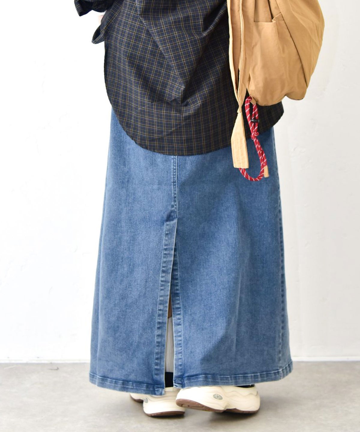 IN THE MARKET｜ベルト付きAラインスカート [[IN-118]][C]