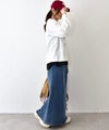 IN THE MARKET｜ベルト付きAラインスカート [[IN-118]][C]