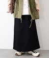IN THE MARKET｜ベルト付きAラインスカート [[IN-118]][C]