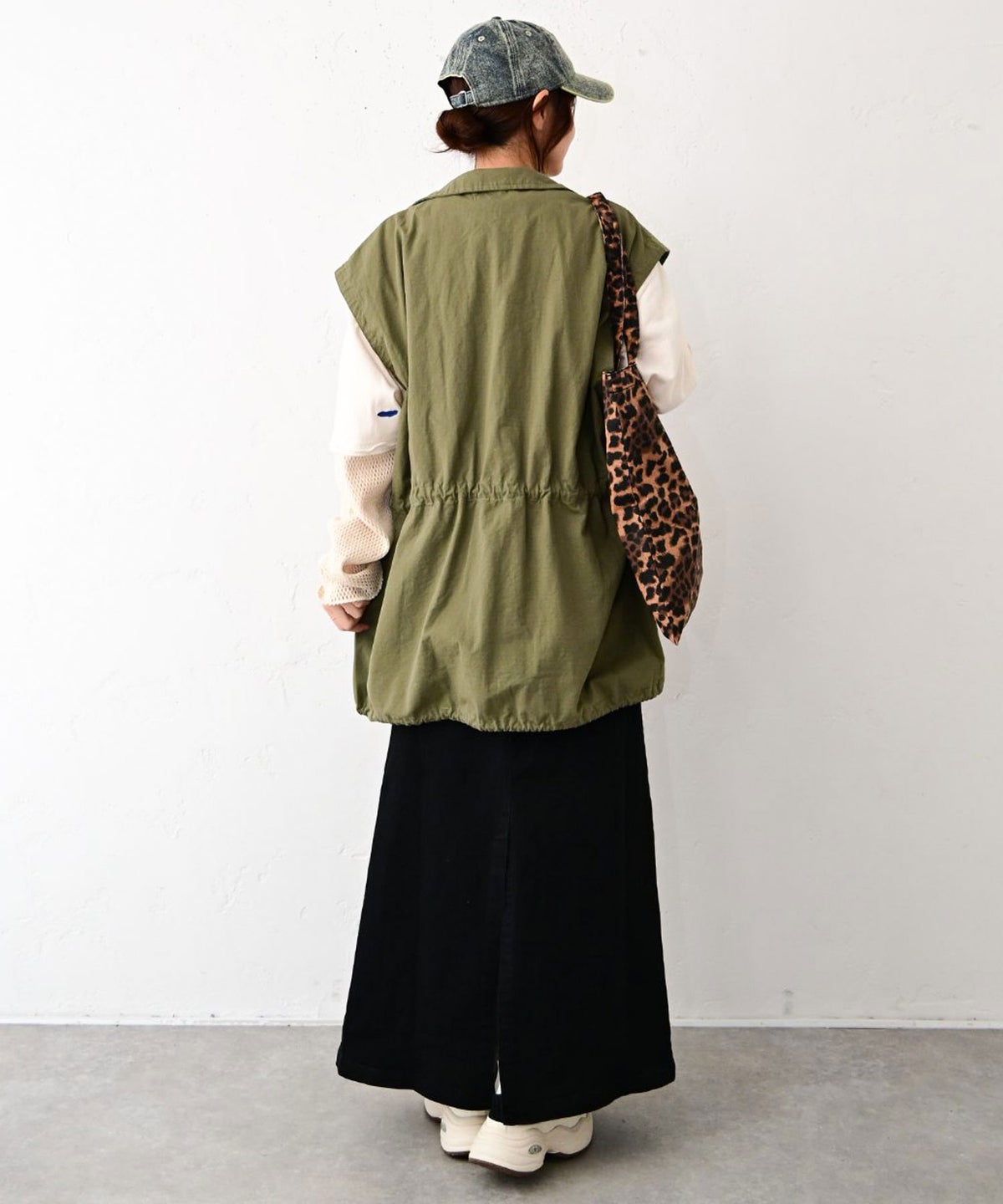 IN THE MARKET｜ベルト付きAラインスカート [[IN-118]][C]
