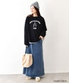  IN THE MARKET｜ベルト付きAラインスカート [[IN-118]][C]
