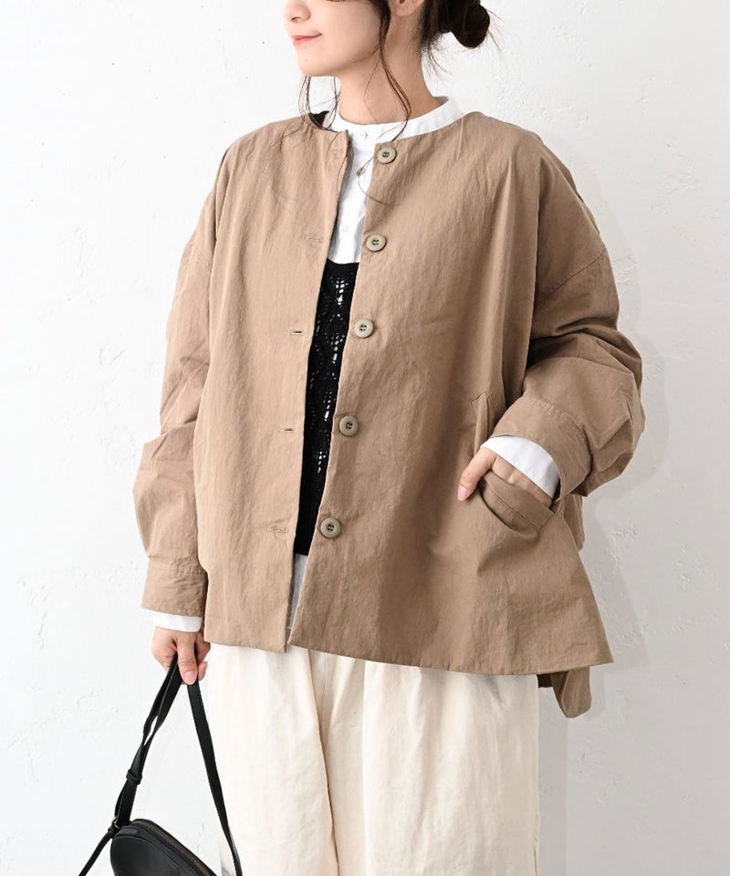  hagumu｜バックドロストブルゾン [[C-781]][C]