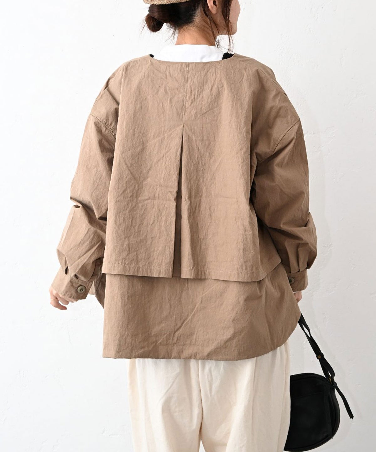  hagumu｜バックドロストブルゾン [[C-781]][C]