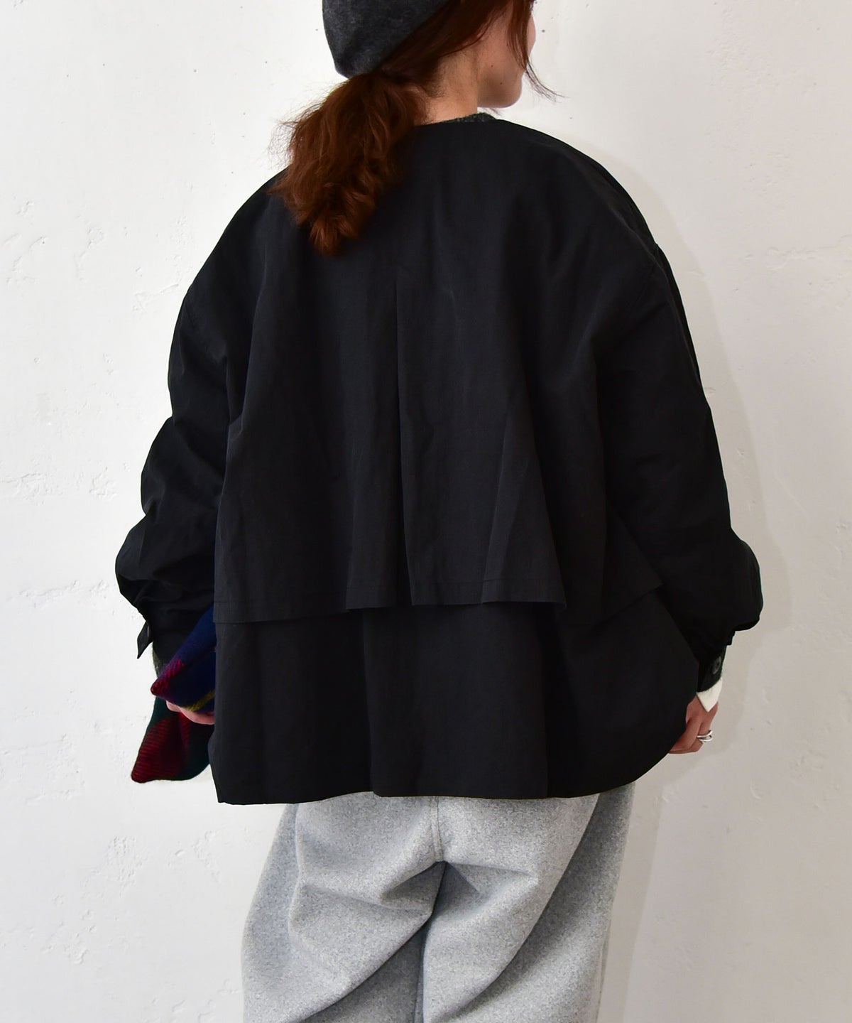  hagumu｜バックドロストブルゾン [[C-781]][C]