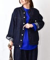 Our.｜綿麻素材デニムジャケット [[131385H]][C]