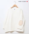 her.｜USドライコットン エルボパッチ付きカットソー [[131388H]][C]