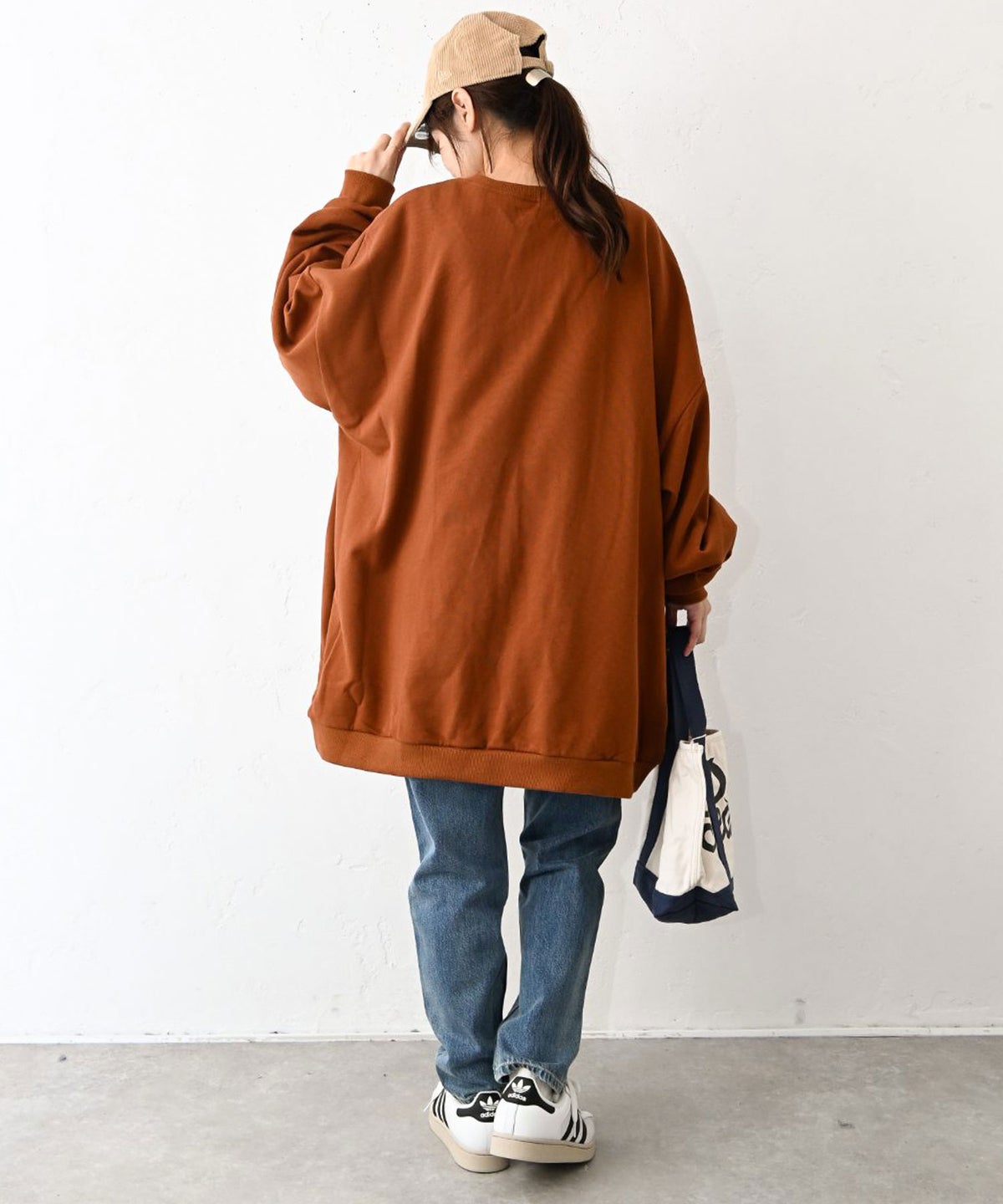 IN THE MARKET｜ロゴ入りハーフジッププルオーバー [[C-2612]][C]
