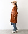 IN THE MARKET｜ロゴ入りハーフジッププルオーバー [[C-2612]][C]