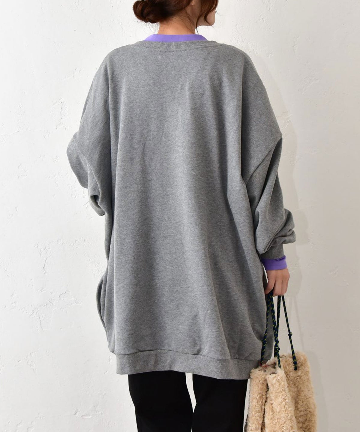 IN THE MARKET｜ロゴ入りハーフジッププルオーバー [[C-2612]][C]