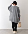 IN THE MARKET｜ロゴ入りハーフジッププルオーバー [[C-2612]][C]