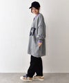 IN THE MARKET｜ロゴ入りハーフジッププルオーバー [[C-2612]][C]