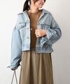 LEVI´S｜LOOSE CROP TRUCKER [[0089L-0004]][C]