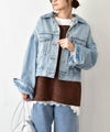 LEVI´S｜LOOSE CROP TRUCKER [[0089L-0004]][C]