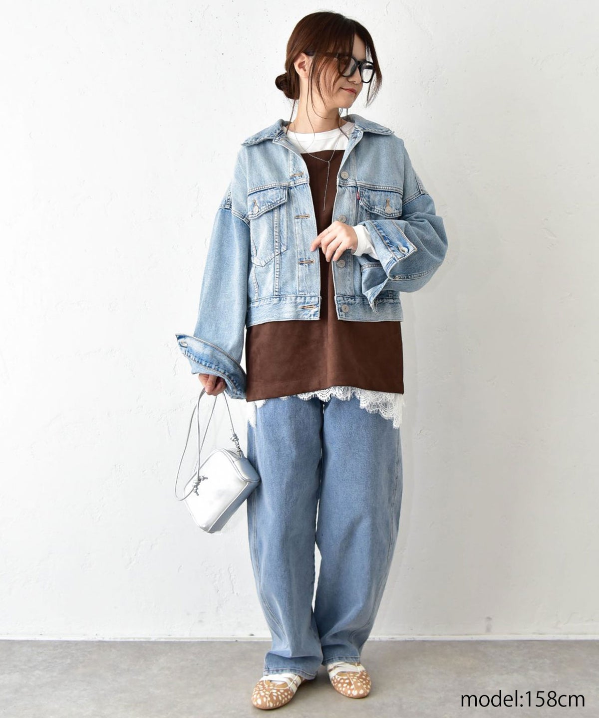 LEVI´S｜LOOSE CROP TRUCKER [[0089L-0004]][C]