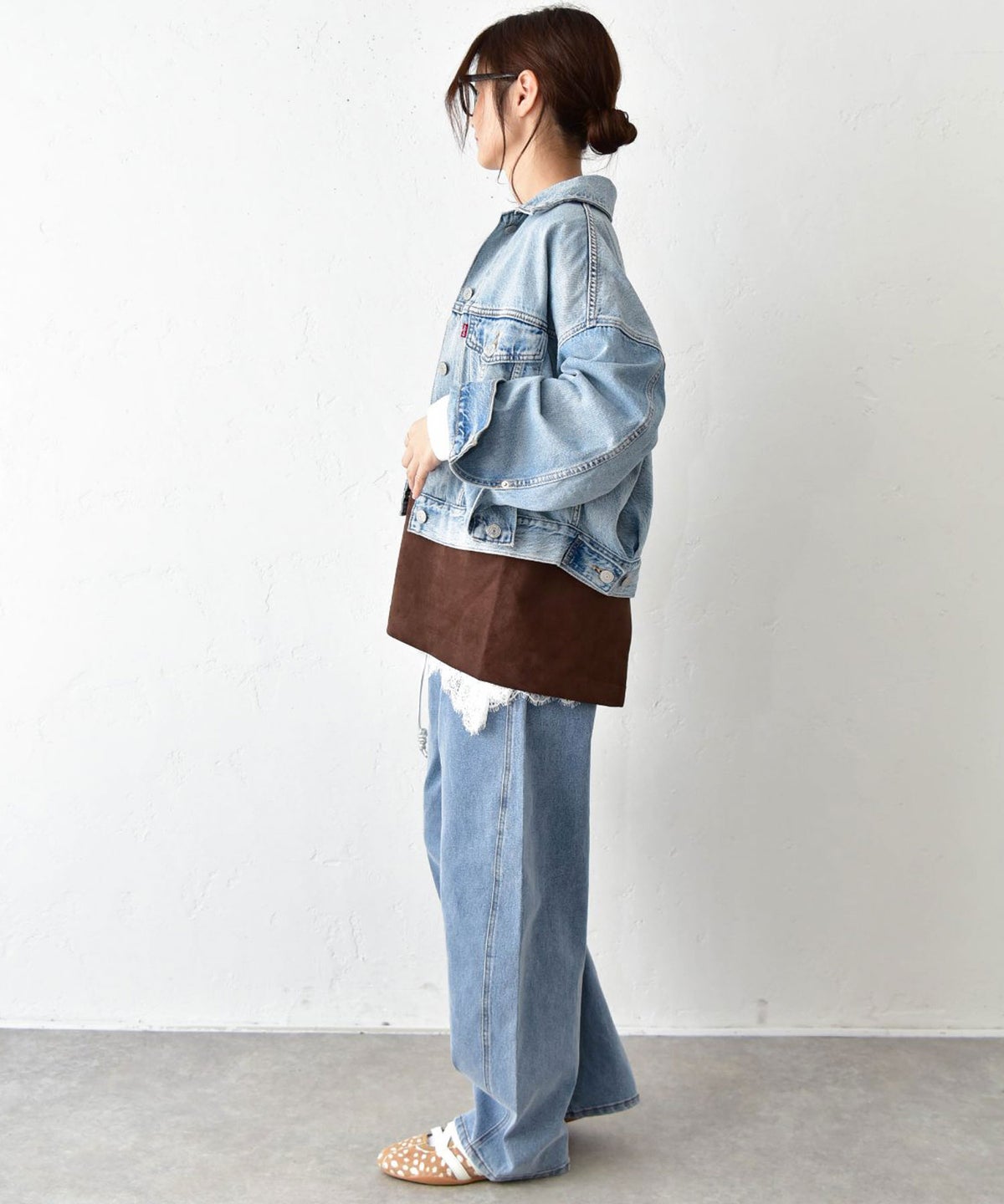 LEVI´S｜LOOSE CROP TRUCKER [[0089L-0004]][C]