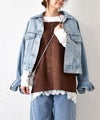 LEVI´S｜LOOSE CROP TRUCKER [[0089L-0004]][C]