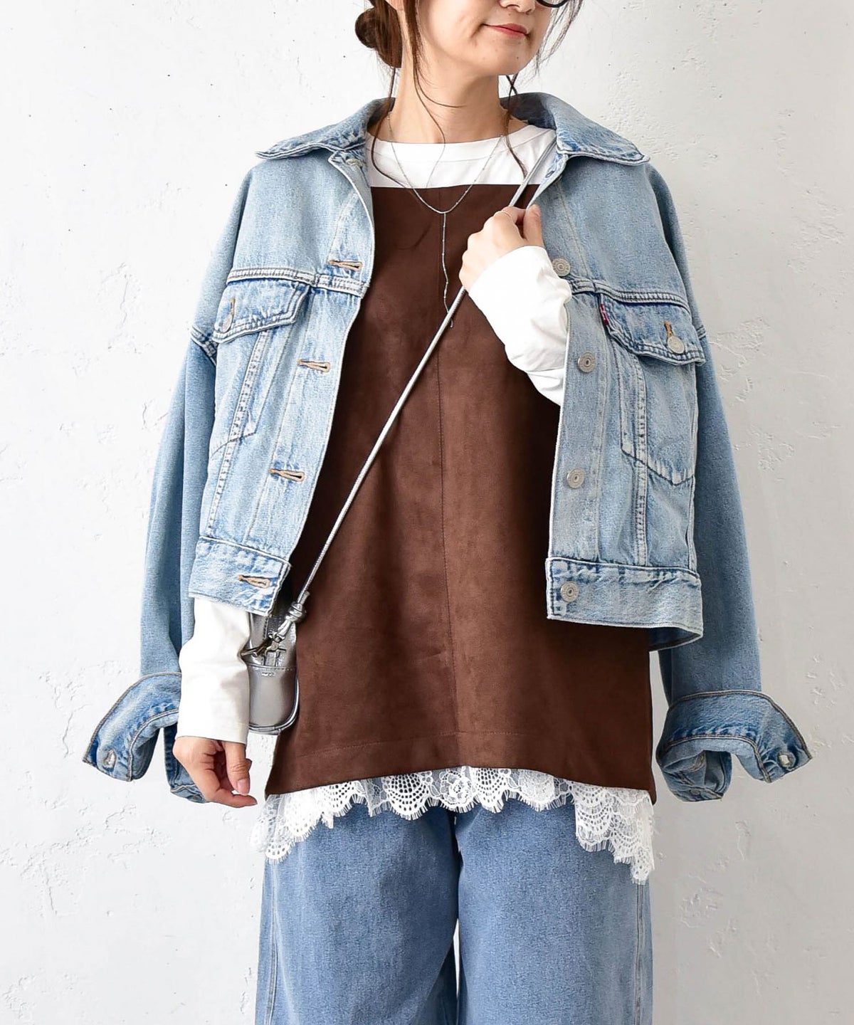 LEVI´S｜LOOSE CROP TRUCKER [[0089L-0004]][C]