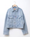  LEVI´S｜LOOSE CROP TRUCKER [[0089L-0004]][C]