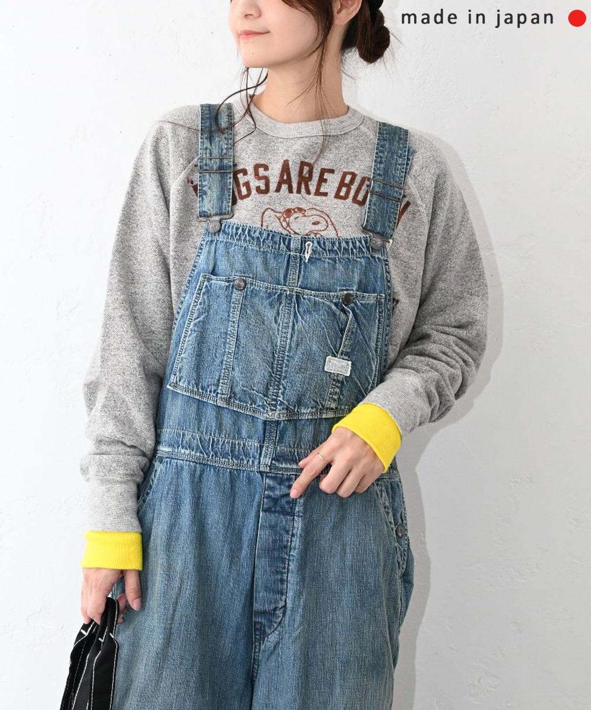 DENIM&DUNGAREE｜ビンテージウラケSNOOPY SLEEPスウェット [[22681493]][C]