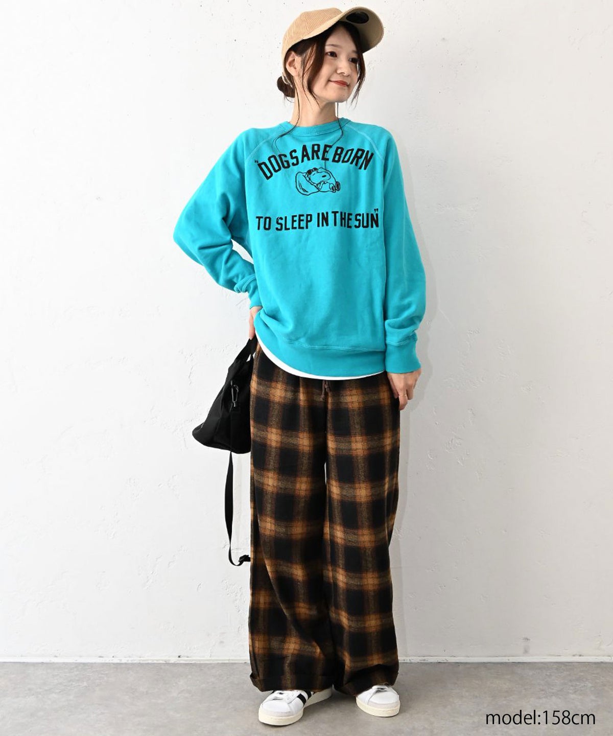 DENIM&DUNGAREE｜ビンテージウラケSNOOPY SLEEPスウェット [[22681493]][C]