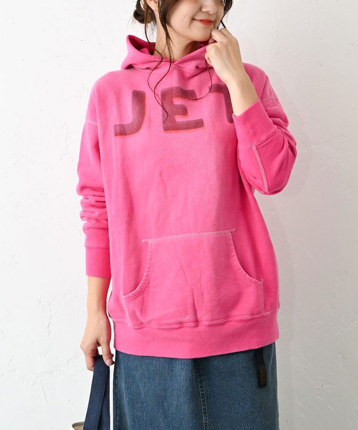  DENIM&DUNGAREE｜ビンテージウラケJETパーカー [[22680405]][C]
