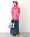  DENIM&DUNGAREE｜ビンテージウラケJETパーカー [[22680405]][C]