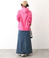 DENIM&DUNGAREE｜ビンテージウラケJETパーカー [[22680405]][C]