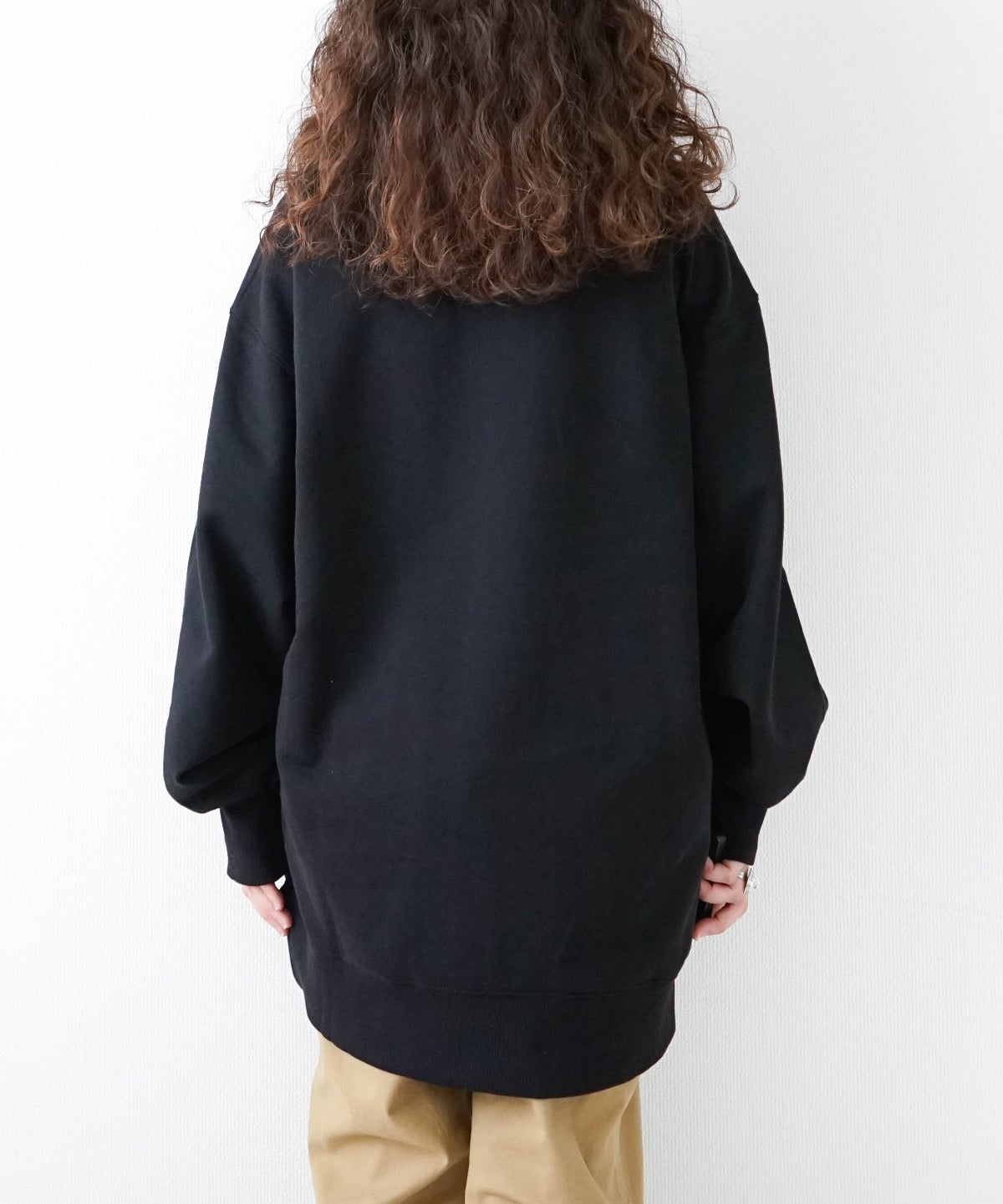  NANGA｜ECO HYBRID MINI BOX LOGO EMBROIDERY SWEATSHIRT [[NW2441-1F013]][D]