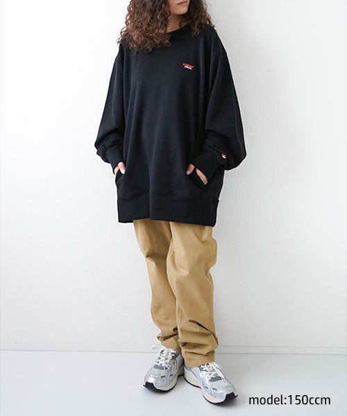 NANGA｜ECO HYBRID BOX LOGO EMBROIDERY L/S TEE [[NW2411-1G803]]