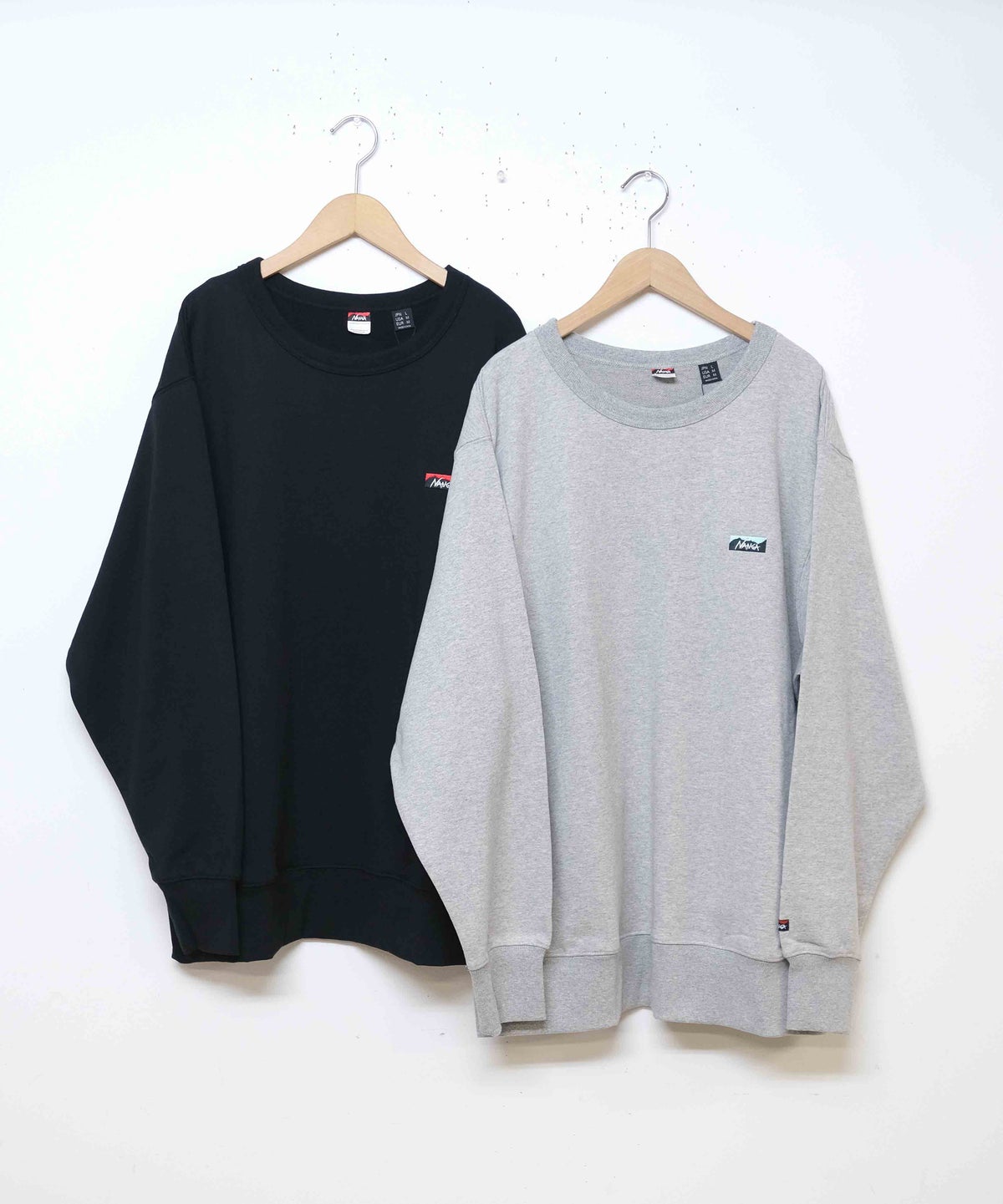 NANGA｜ECO HYBRID BOX LOGO EMBROIDERY L/S TEE [[NW2411-1G803]]