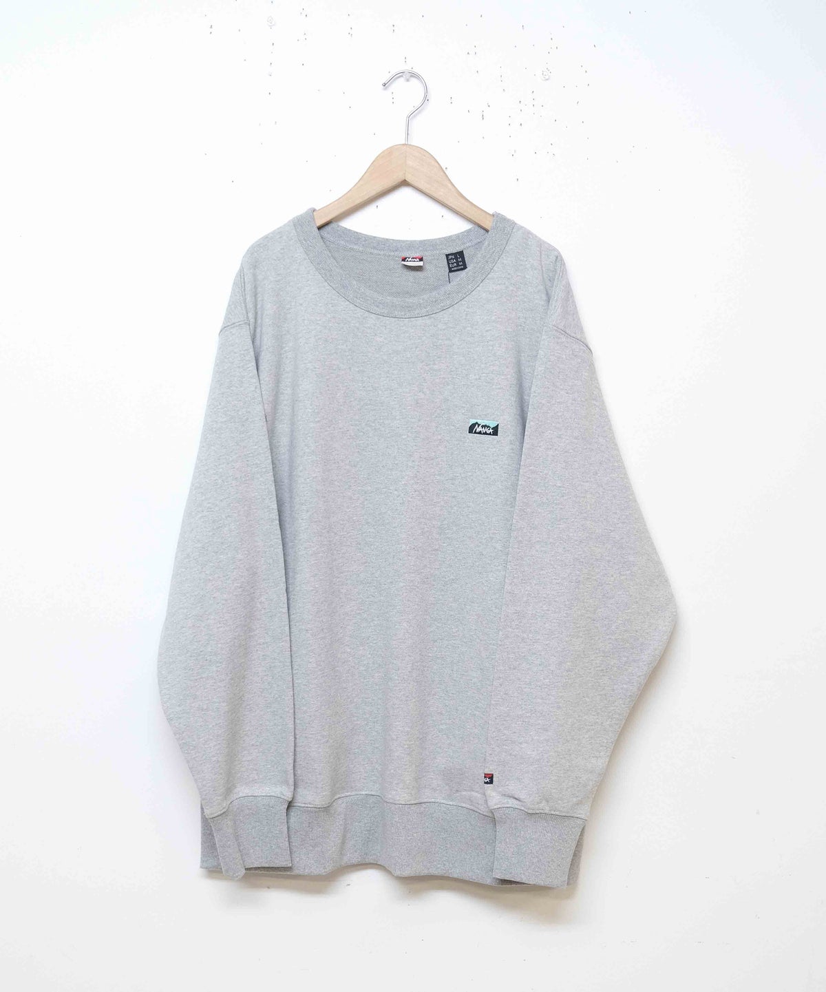 NANGA｜ECO HYBRID BOX LOGO EMBROIDERY L/S TEE [[NW2411-1G803]]