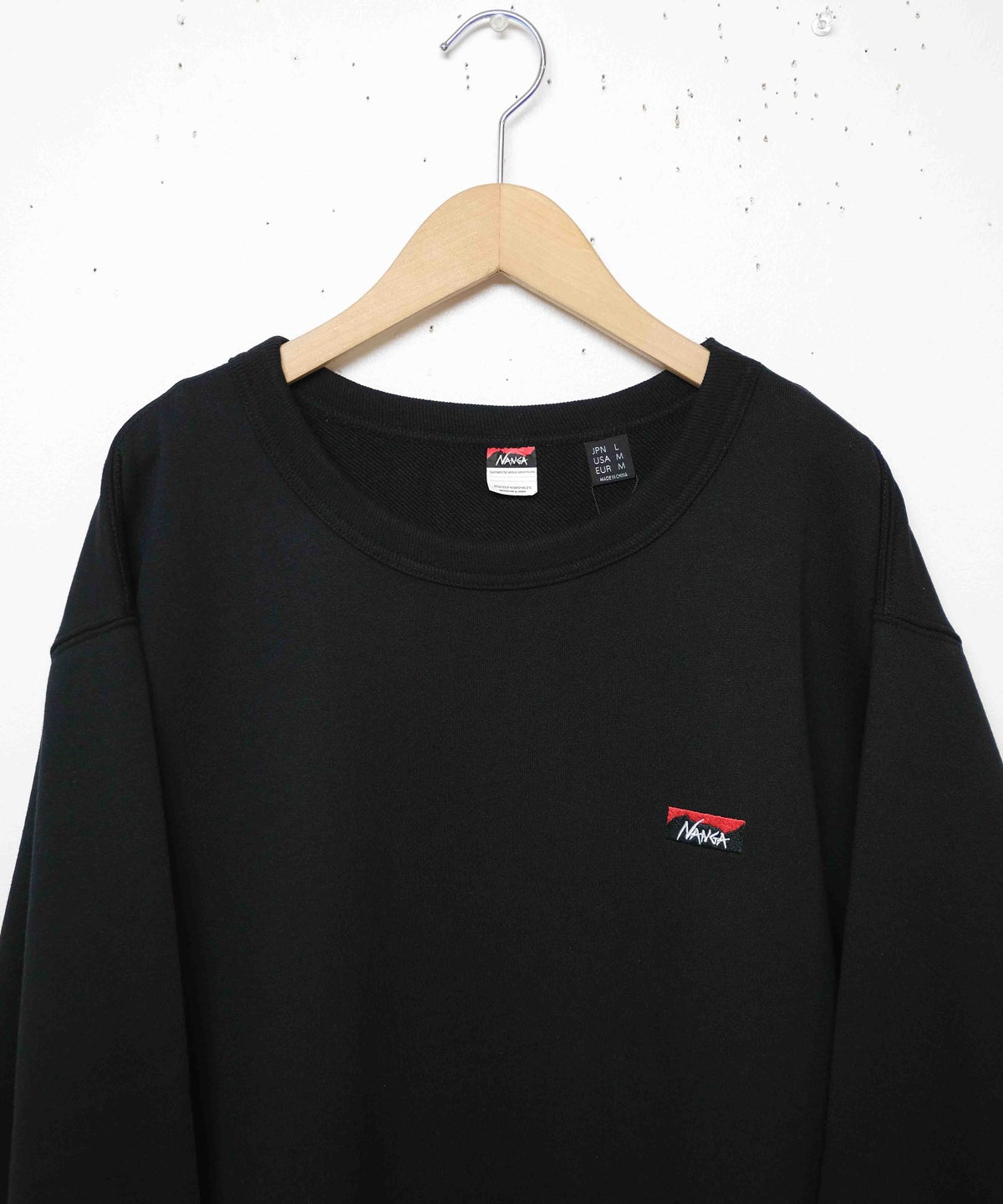 NANGA｜ECO HYBRID BOX LOGO EMBROIDERY L/S TEE [[NW2411-1G803]]