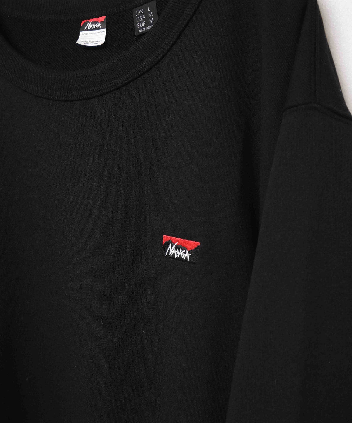 NANGA｜ECO HYBRID BOX LOGO EMBROIDERY L/S TEE [[NW2411-1G803]]