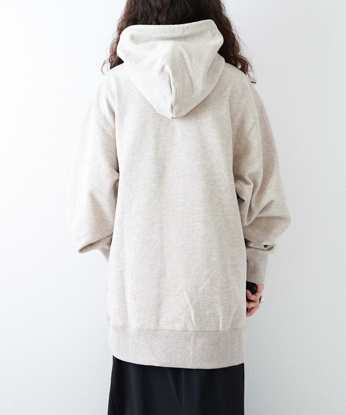 NANGA｜ECO HYBRID MINI BOX LOGO EMBROIDERY SWEAT HOODIE [[NW2441-1F014]][D]