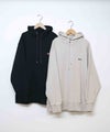 NANGA｜ECO HYBRID MINI BOX LOGO EMBROIDERY SWEAT HOODIE [[NW2441-1F014]][D]