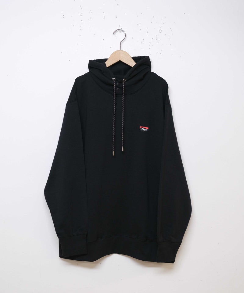 NANGA｜ECO HYBRID MINI BOX LOGO EMBROIDERY SWEAT HOODIE [[NW2441-1F014]][D]