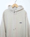 NANGA｜ECO HYBRID MINI BOX LOGO EMBROIDERY SWEAT HOODIE [[NW2441-1F014]][D]