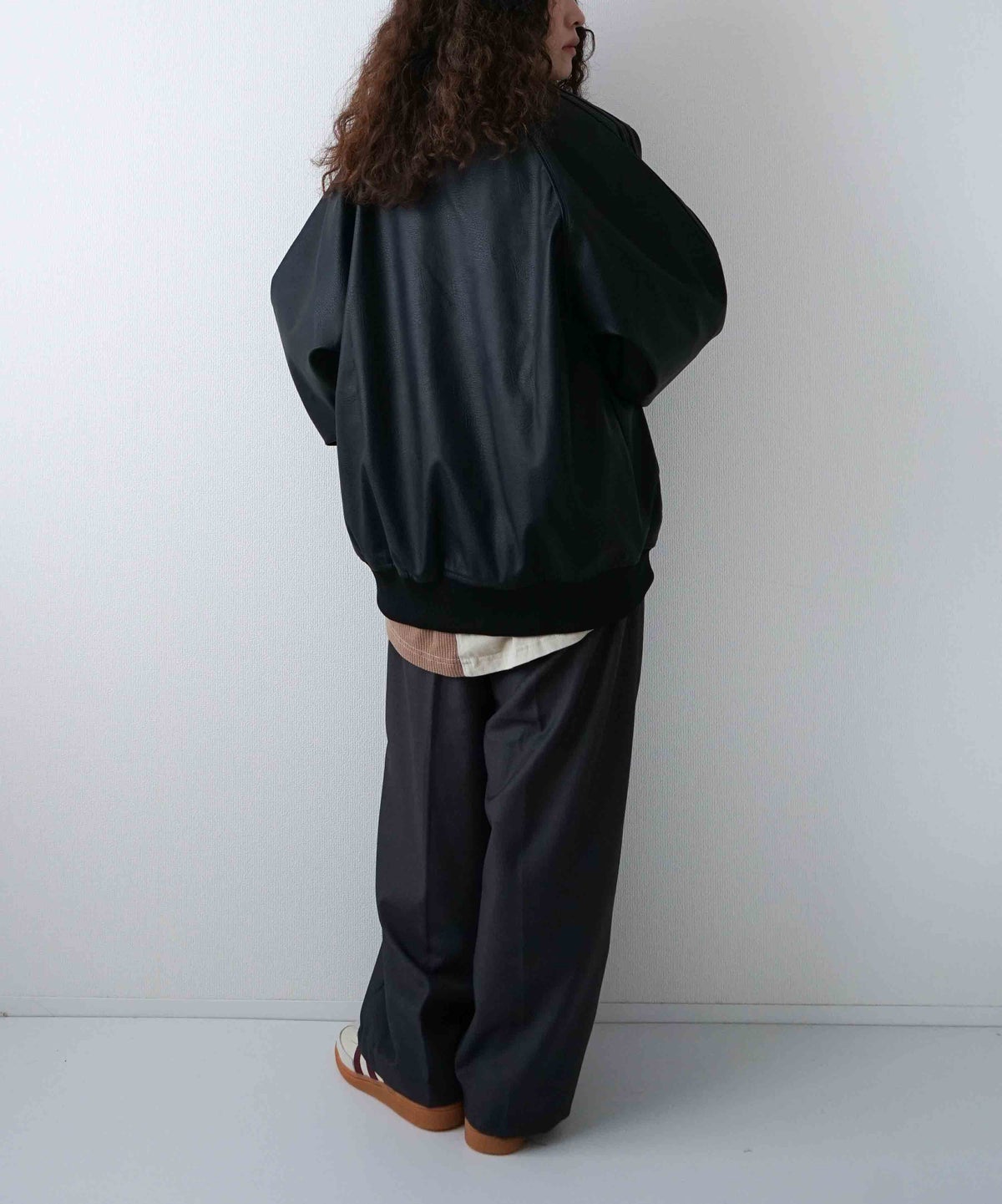 adidas｜PLEATHER SST OVERSIZED TRACK TOP [[I4289]][D]