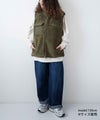 TAION｜MILITARY PILE-FLEECE HIGH-NECK VEST [[TAION-002LV3NDML-1]][D]