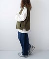  TAION｜MILITARY PILE-FLEECE HIGH-NECK VEST [[TAION-002LV3NDML-1]][D]