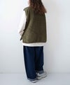  TAION｜MILITARY PILE-FLEECE HIGH-NECK VEST [[TAION-002LV3NDML-1]][D]
