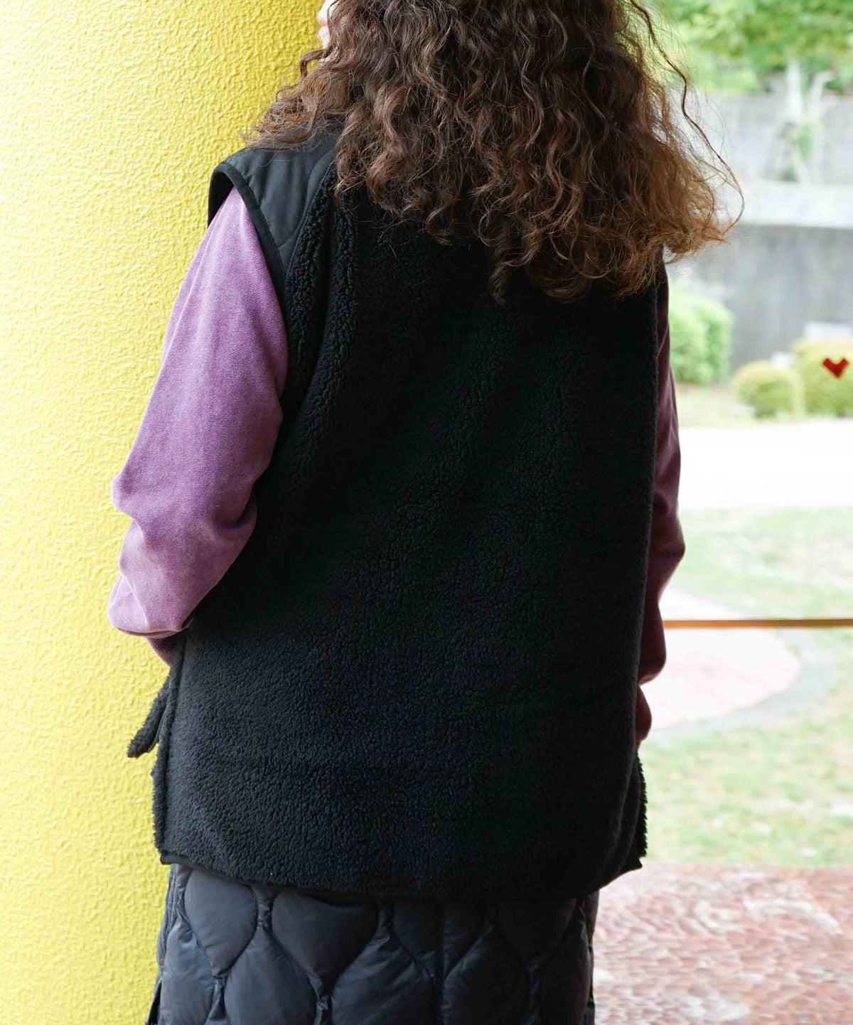  TAION｜MILITARY PILE-FLEECE HIGH-NECK VEST [[TAION-002LV3NDML-1]][D]