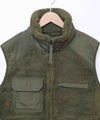  TAION｜MILITARY PILE-FLEECE HIGH-NECK VEST [[TAION-002LV3NDML-1]][D]