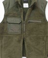  TAION｜MILITARY PILE-FLEECE HIGH-NECK VEST [[TAION-002LV3NDML-1]][D]