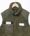  TAION｜MILITARY PILE-FLEECE HIGH-NECK VEST [[TAION-002LV3NDML-1]][D]