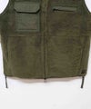  TAION｜MILITARY PILE-FLEECE HIGH-NECK VEST [[TAION-002LV3NDML-1]][D]