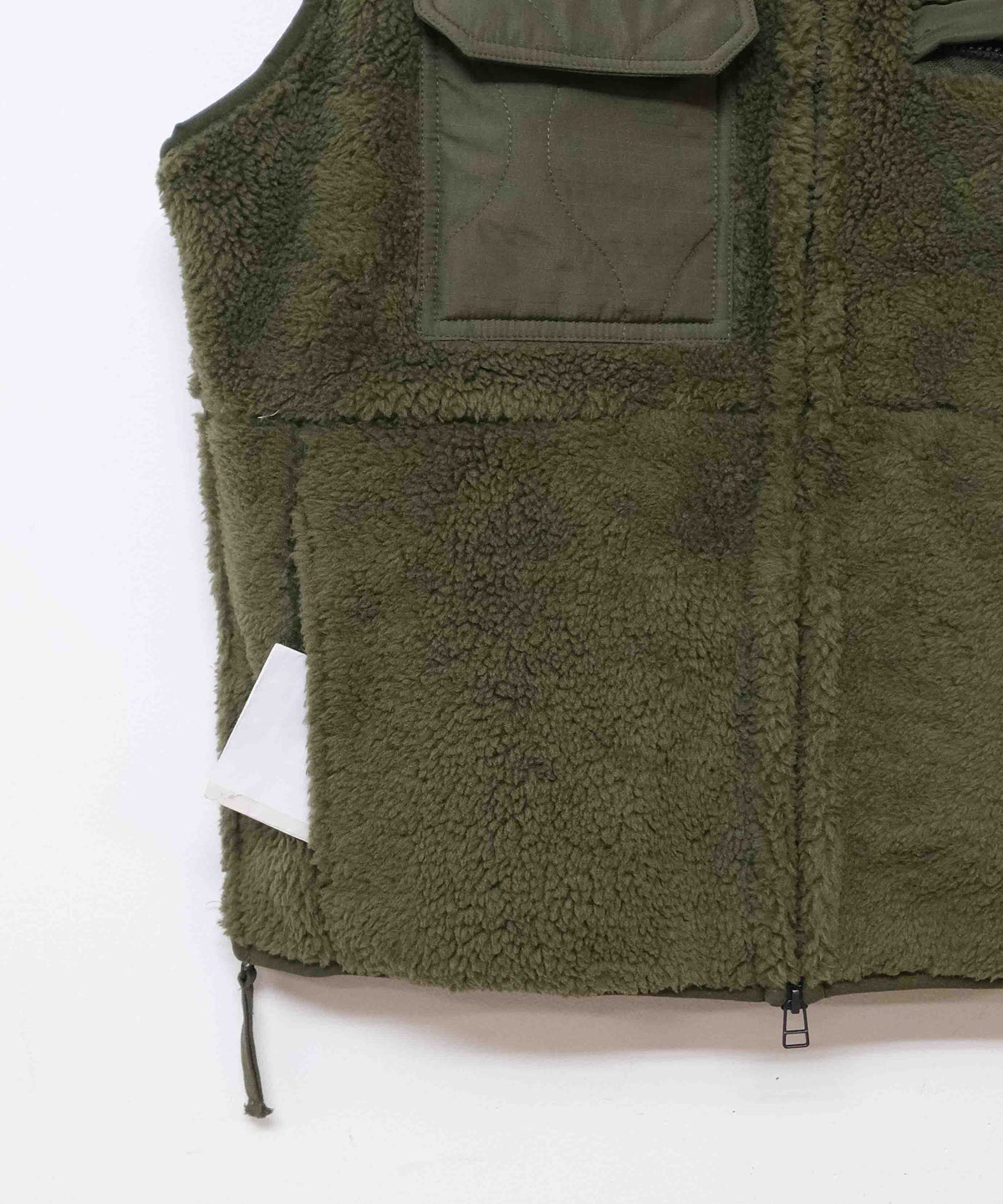  TAION｜MILITARY PILE-FLEECE HIGH-NECK VEST [[TAION-002LV3NDML-1]][D]