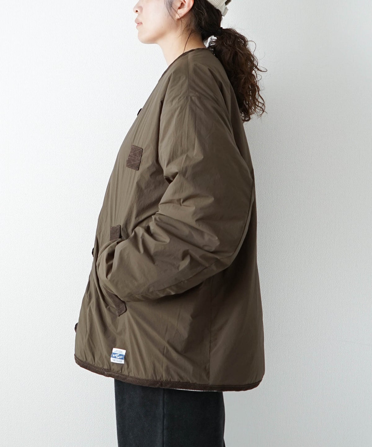 ARMY TWILL｜Quilting Reversible Jacket [[AM-2654007]][D]