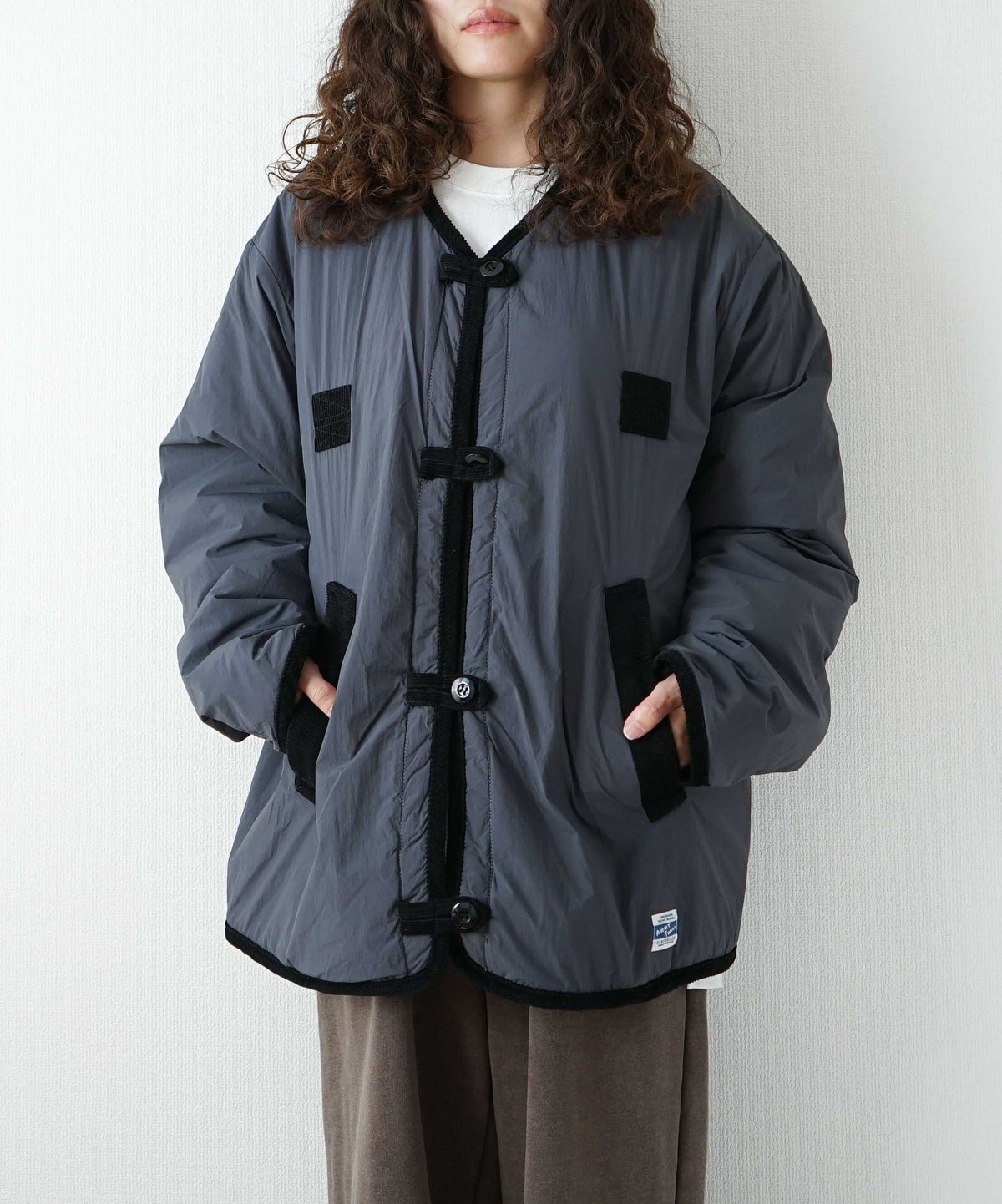 ARMY TWILL｜Quilting Reversible Jacket [[AM-2654007]][D]